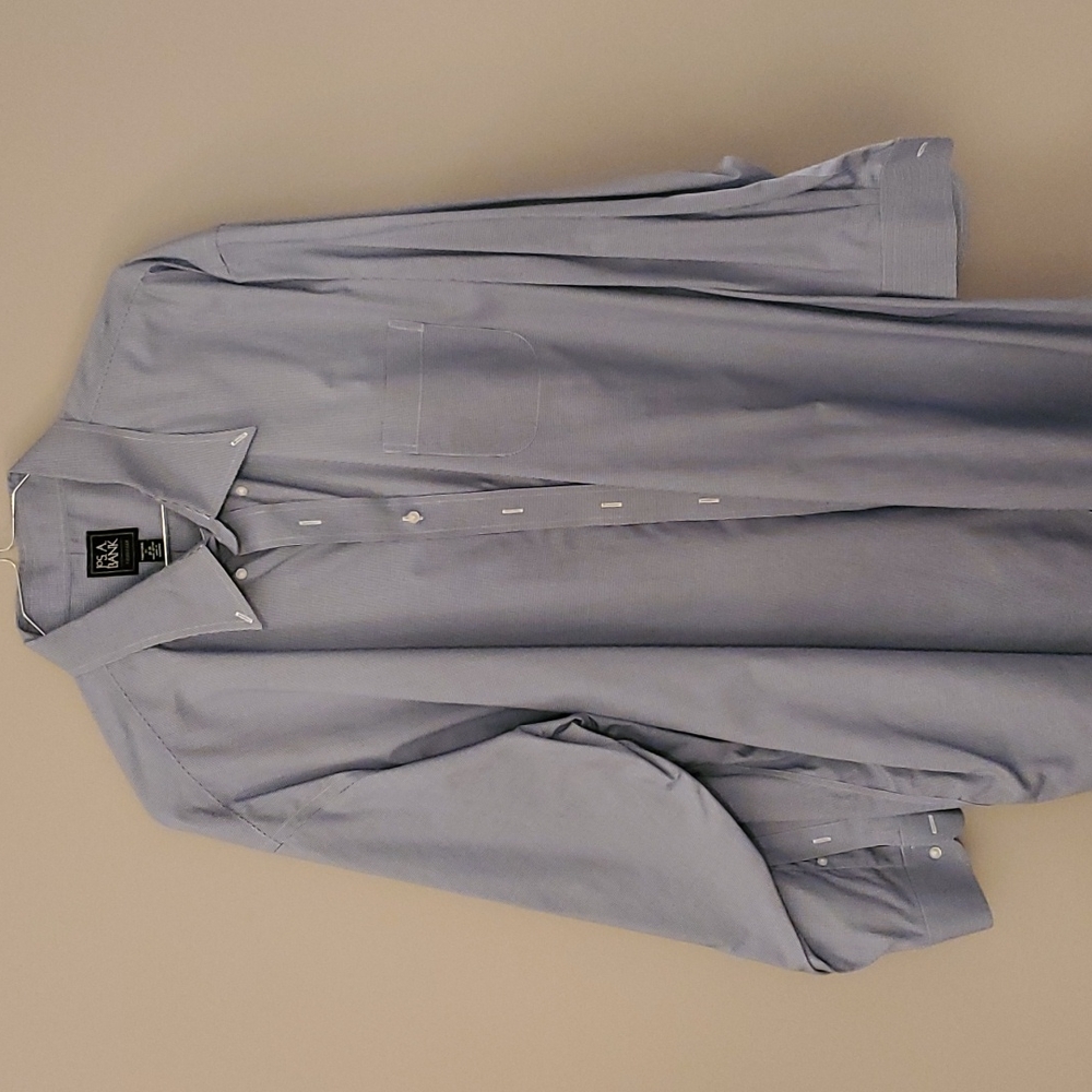 Jos A Bank Traveler Dress Shirt Size 20